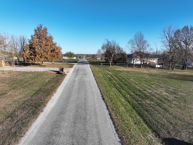 view of road