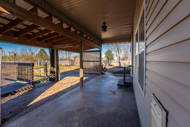 view of patio