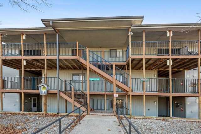 526 Notch Ln Unit 10, Branson West, MO 65737 - back of house featuring stairway