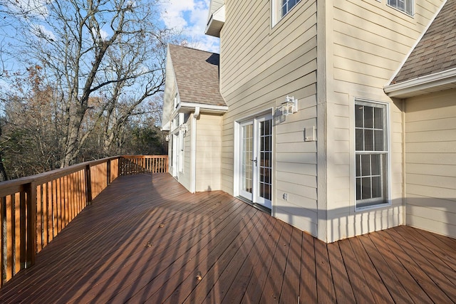 view of deck