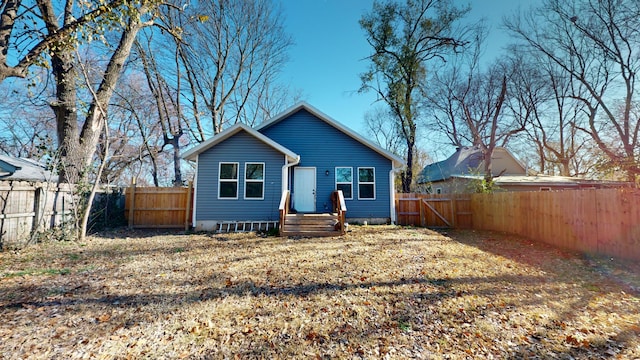 view of back of house