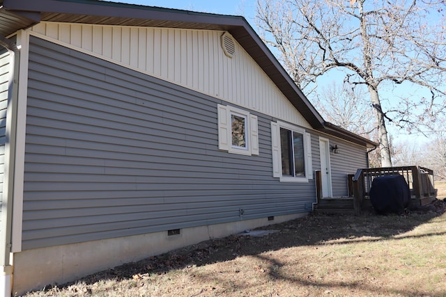 view of property exterior