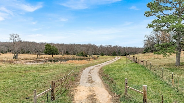 8532 County Road 6890, West Plains, MO 65775 - view of street with a rural view