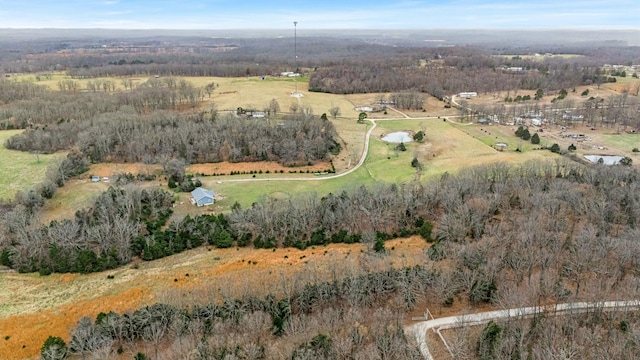 8532 County Road 6890, West Plains, MO 65775 - drone / aerial view featuring a rural view