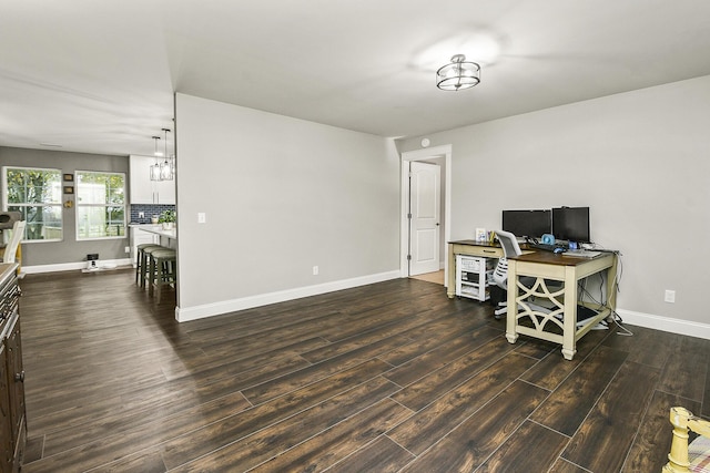 2314 State Highway 38, Elkland, MO 65644 - office area with dark wood-type flooring and baseboards