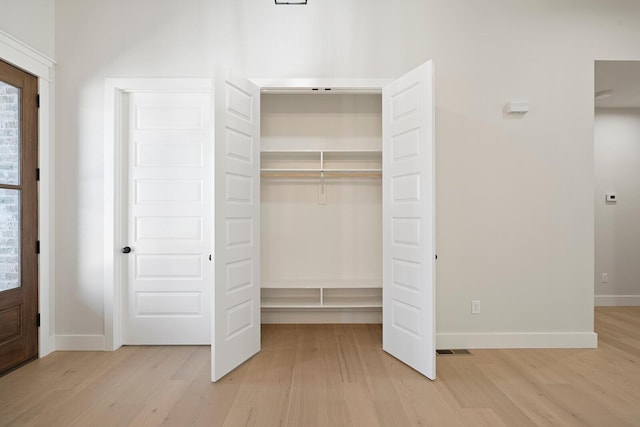 view of closet