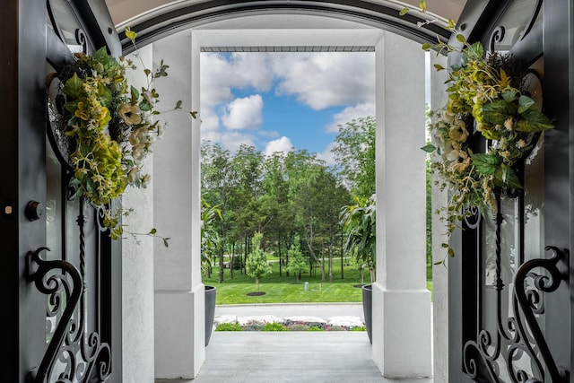 view of foyer