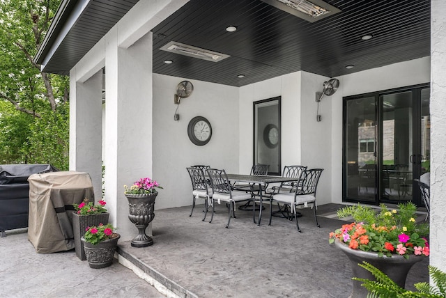 view of patio / terrace with grilling area