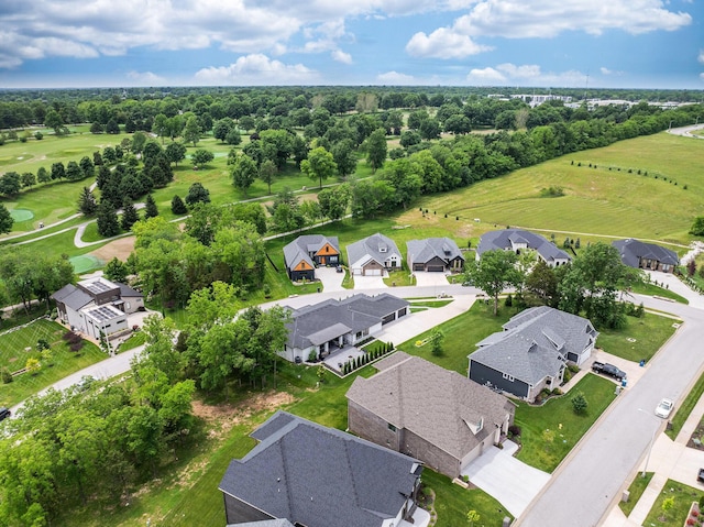 aerial view