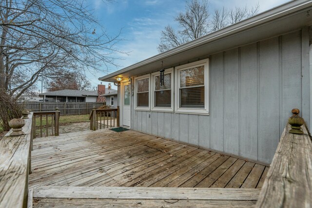 view of deck