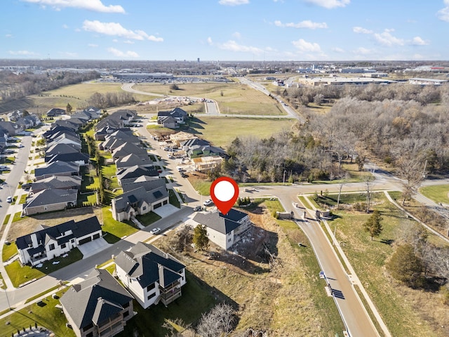 252 Hickory Hills Blvd, Springfield, MO 65802 - aerial view of property's location featuring nearby suburban area