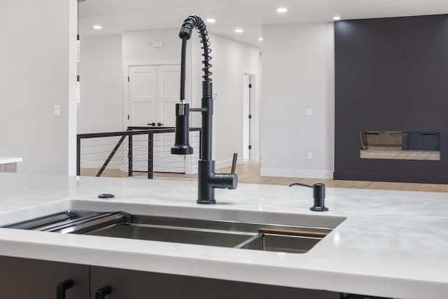252 Hickory Hills Blvd, Springfield, MO 65802 - details with recessed lighting and light countertops