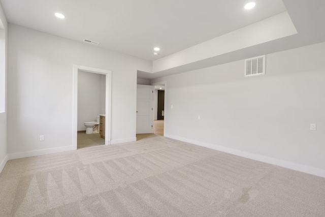 252 Hickory Hills Blvd, Springfield, MO 65802 - unfurnished bedroom with baseboards, visible vents, and light colored carpet