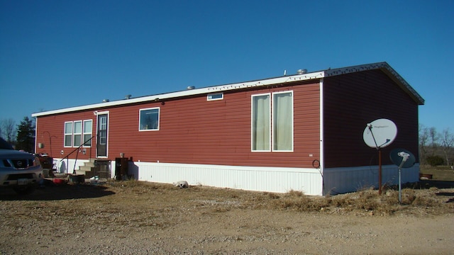 view of home's exterior