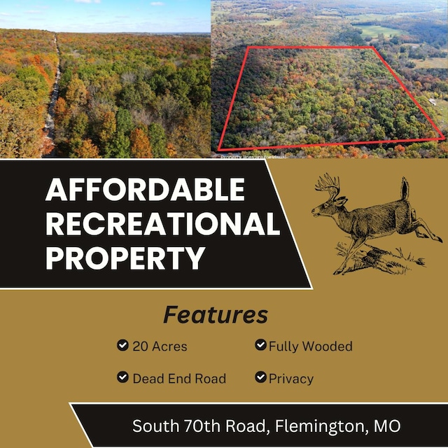 TRACT1 S 70th Rd, Flemington MO, 65650 land for sale