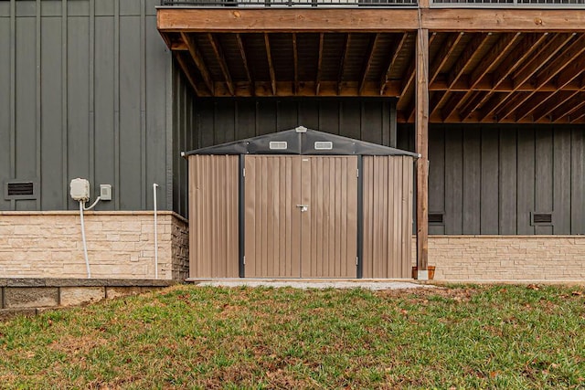 view of stable