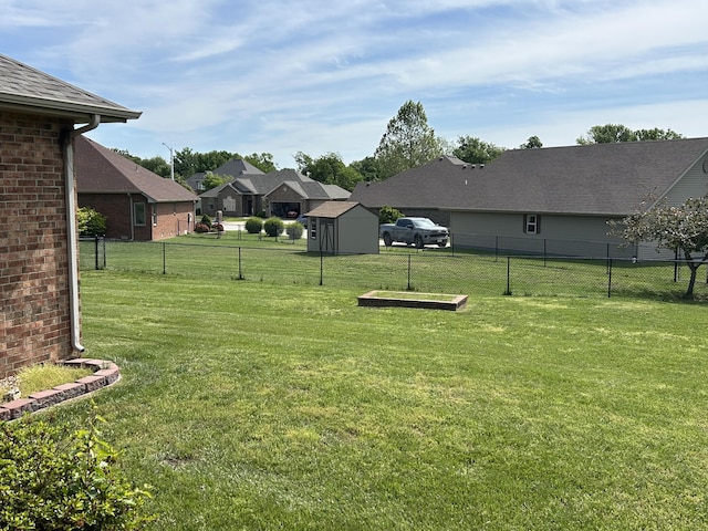1660 S Meadow Ln, Bolivar, MO 65613 - view of yard with a shed, an outbuilding, and a residential view