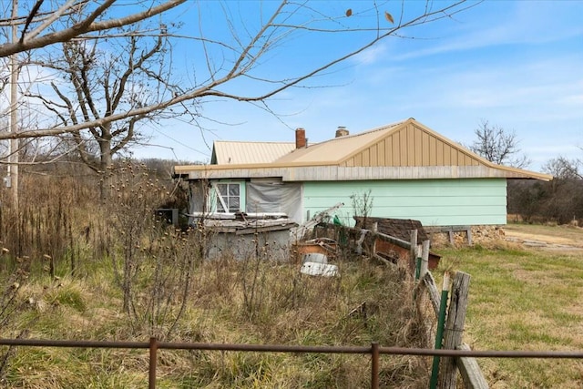 view of property exterior