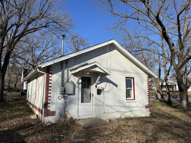 view of home's exterior