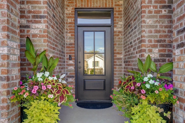 view of property entrance