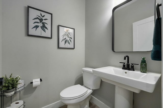 bathroom with toilet