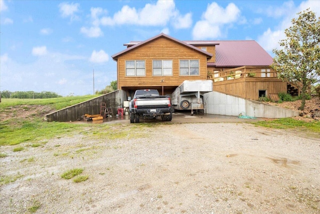 view of front of house