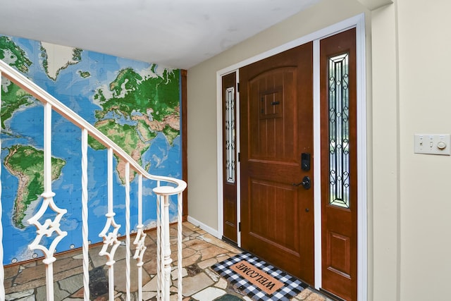 3011 E Lamonta Dr, Springfield, MO 65804 - foyer entrance featuring baseboards