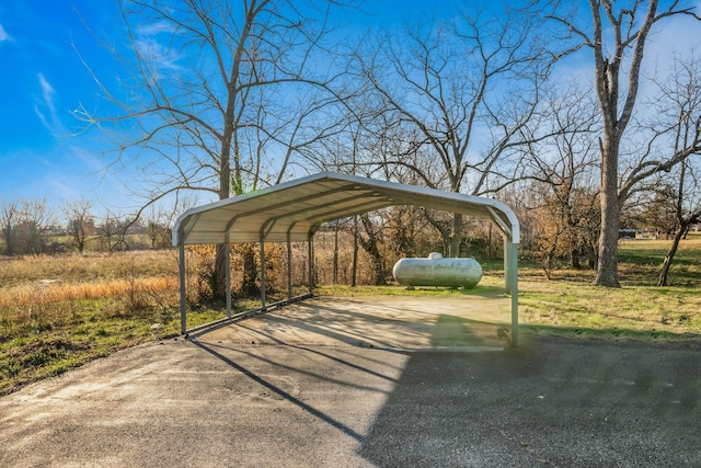 view of vehicle parking