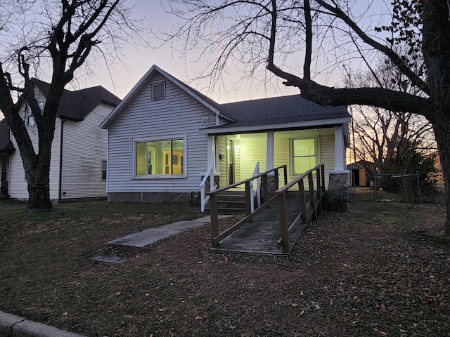 view of front facade