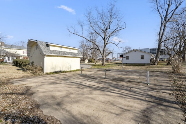 view of side of property