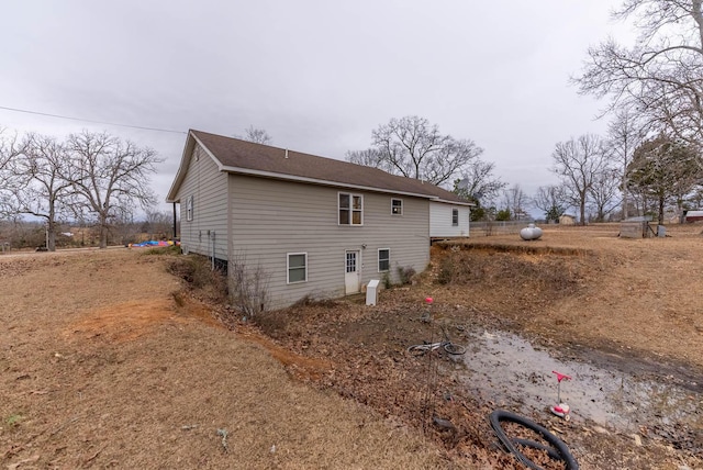 view of property exterior