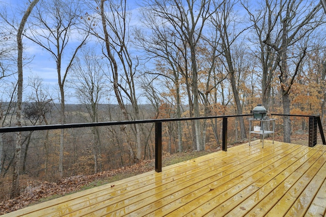 1369 E 398th Rd, Bolivar, MO 65613 - view of wooden terrace