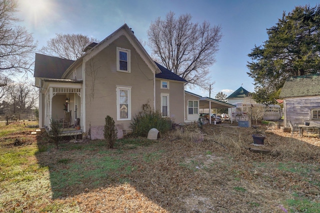 view of back of house