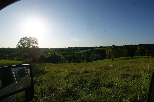 view of nature with a rural view