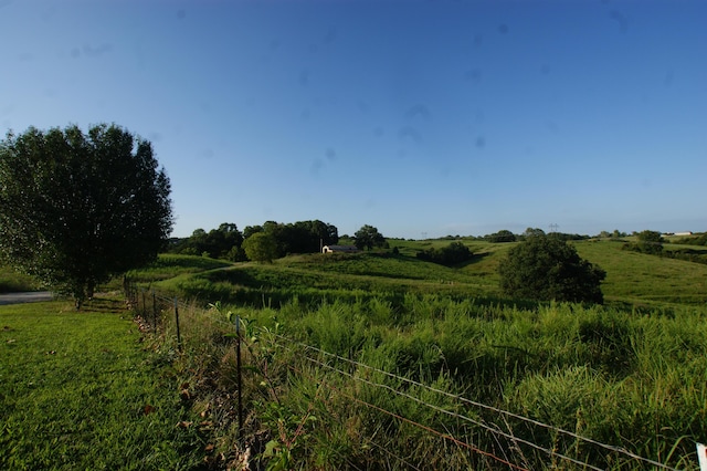 view of local wilderness featuring a rural view