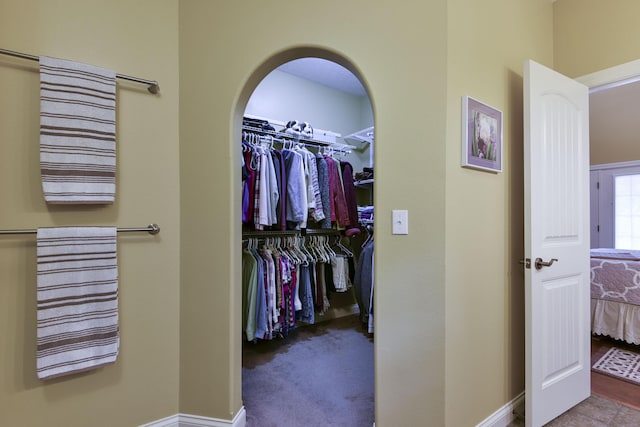 view of closet