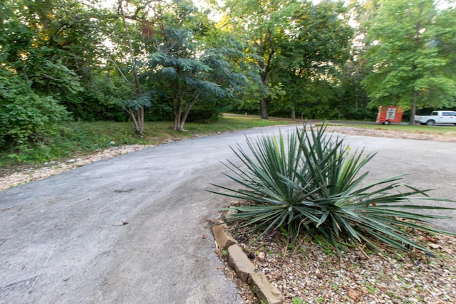 view of road