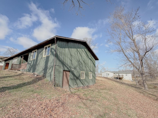view of side of property