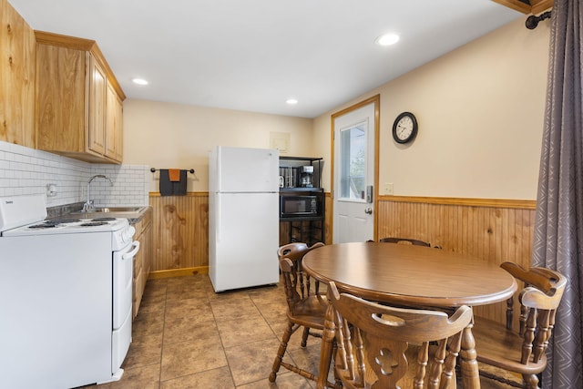 interior space featuring sink