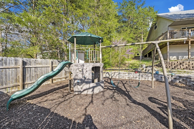 view of playground