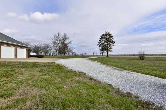 view of road