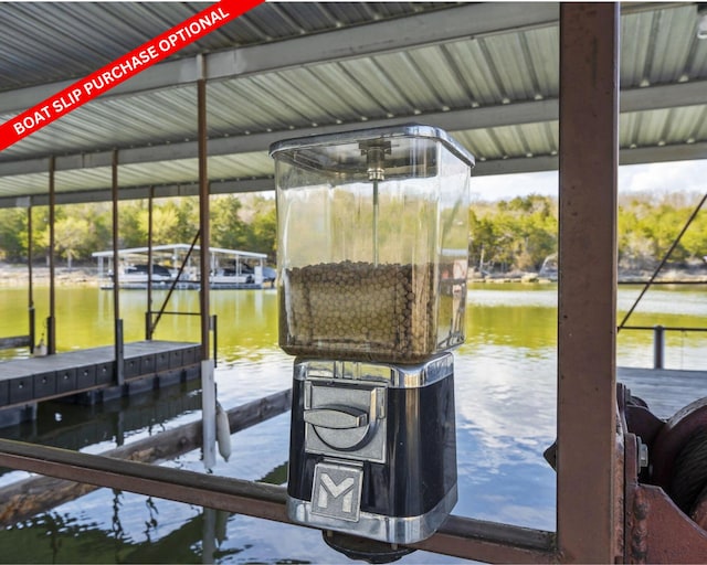 18 Eagle Dr, Reeds Spring, MO 65737 - dock area featuring a water view