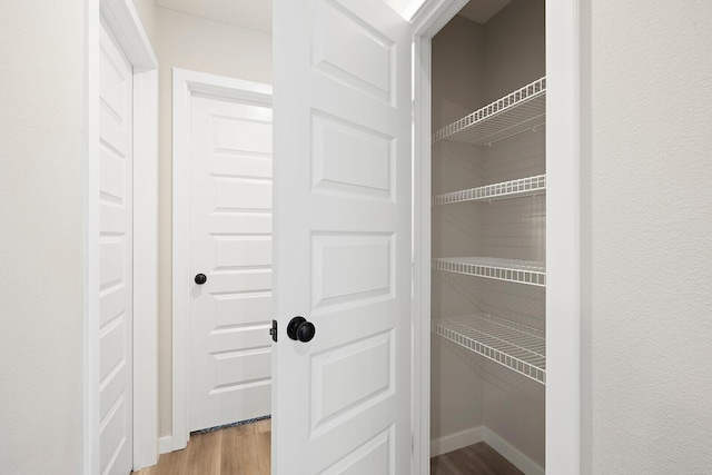 view of closet