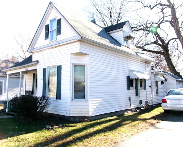 view of property exterior