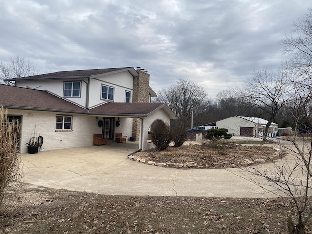 view of property exterior