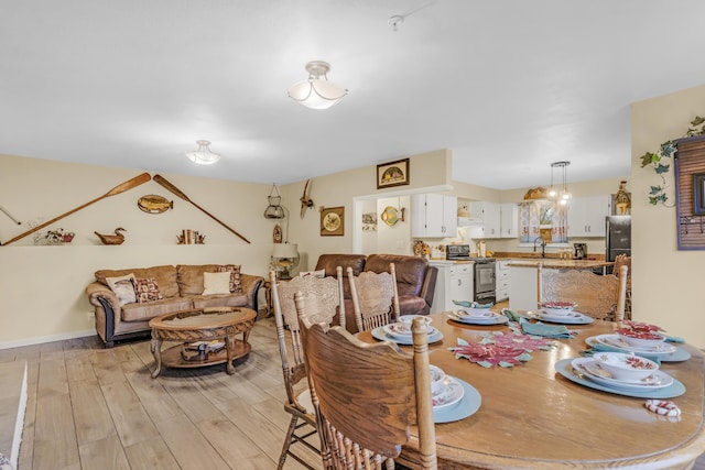 view of dining room