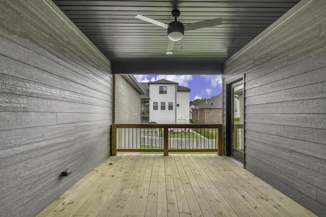702 S Thornridge Dr, Springfield, MO 65809 - deck featuring a ceiling fan