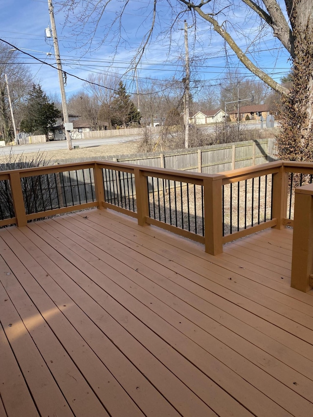 view of deck