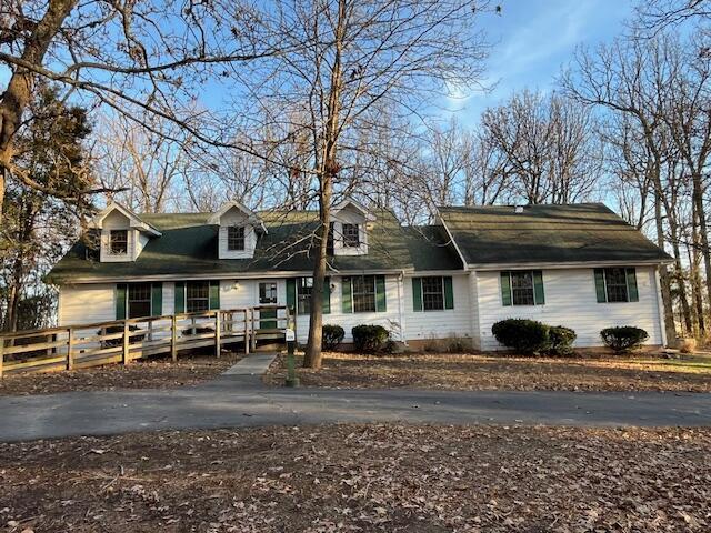 view of cape cod home