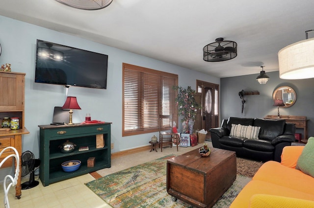 view of living room